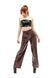 Латексні штани з високою посадкою. Коричневі HWL-PANTS-BRW-XL фото 2