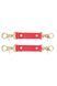 Сет двосторонніх шкіряних конекторів. Червоний SET-2WLC-RED фото
